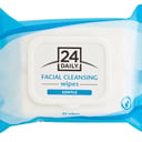 24 Daily Facial Cleansing Wipes Gentle 25 wipes thumbnail 1