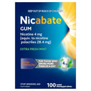 Nicabate Gum 4mg - 100 pieces thumbnail 1