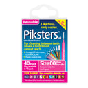 Piksters Interdental Brush Size 00 Pink 40 pack thumbnail 1