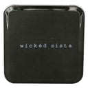 Wicked Sista Metallic Magnifying Mirror Black 1 each thumbnail 1