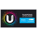 U by Kotex Tampons Regular 16 pack thumbnail 1