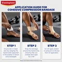 Elastoplast Sport Cohesive Bandage Flesh Tan 7.5cm X 4.5m 1 roll thumbnail 10