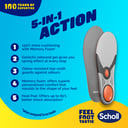 Scholl Liquiflex Extra Support Insole Large 1 pair thumbnail 4