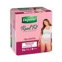 Depend Underwear RealFit Female X/Large 8 pack thumbnail 9
