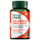 Nature's Own High Strength Garlic 10,000mg - 100 tablets thumbnail 1