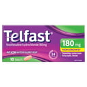 Telfast 180mg - 10 tablets thumbnail 1