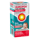 Nurofen for Children 3+ Months Pain And Fever Relief 200mg/5ml Strawberry 50ml thumbnail 9