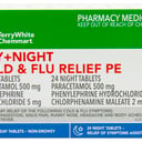 TerryWhite Chemmart Cold & Flu Relief Day & Night PE 72 tablets thumbnail 3