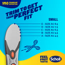 Scholl Liquiflex Extra Support Insole Small 1 pair thumbnail 6