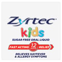 Zyrtec Kids Liquid Bubble Gum 120ml thumbnail 5