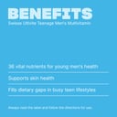 Swisse Ultivite Teenage Men's Multivitamin 60 tablets thumbnail 4
