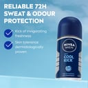 Nivea Men Cool Kick Anti Perspirant Deodorant Roll On 50ml thumbnail 5