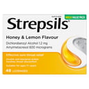 Strepsils Honey and Lemon Throat 48 Lozenges thumbnail 1