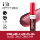 Rimmel Thrill Seeker Glassy Gloss Lipgloss Frosted Berry 750 - 10ml thumbnail 5