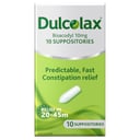 Dulcolax Adult 10mg - 10 suppositories thumbnail 1