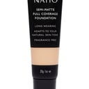 Natio Semi-Matte Full Coverage Foundation Vanilla 40g thumbnail 1