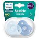 Avent Soothie 0-6 Months Blue 2 pack thumbnail 1
