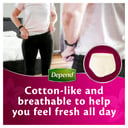 Depend RealFit Super Underwear Female Extra Large 8 pack thumbnail 4
