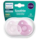 Avent Soothie 0-6 Months Pink 2 pack thumbnail 1