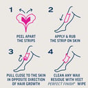 Veet Pure Leg Wax Strips 20 pack thumbnail 6