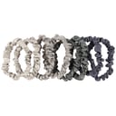 Wicked Sista Slim Satin Scrunchie Set Grey 8 piece thumbnail 2