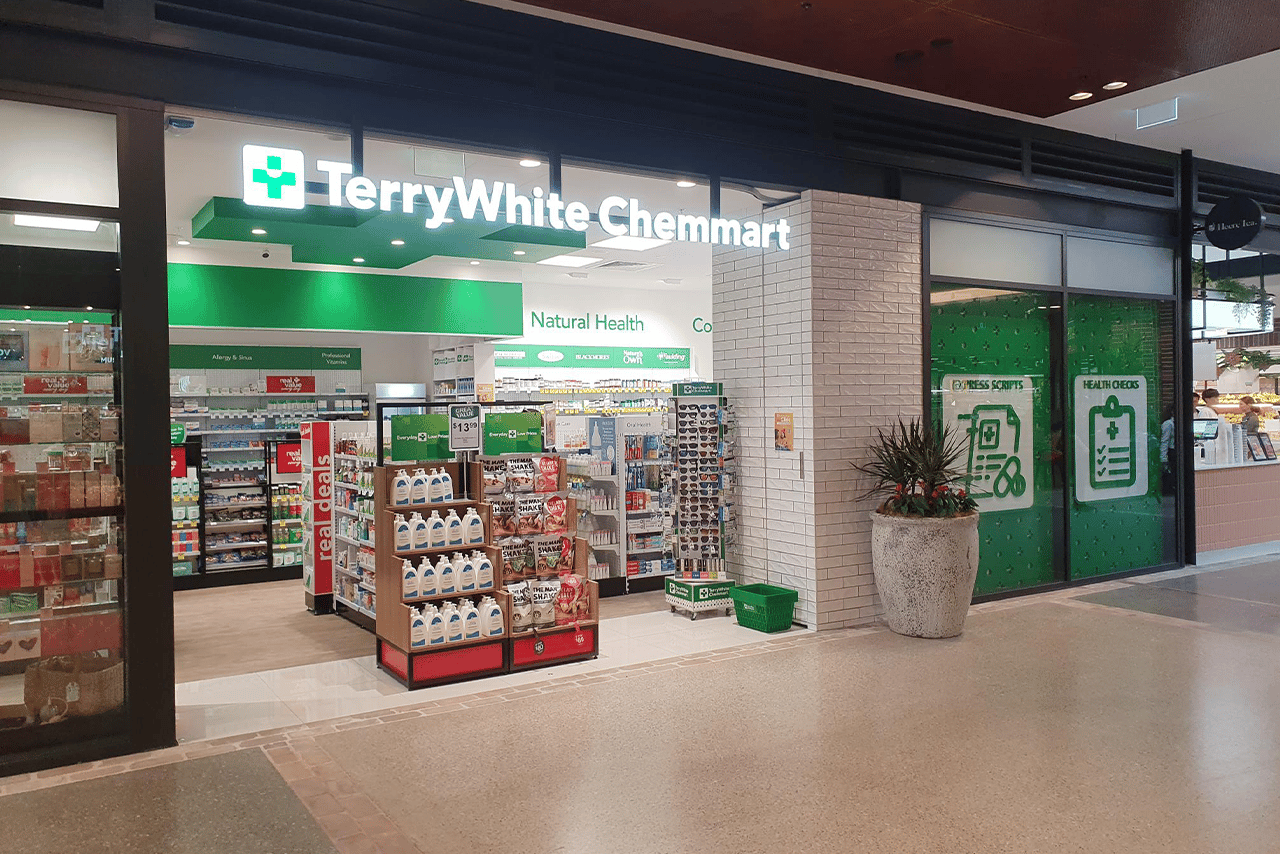 TerryWhite Chemmart shopfront