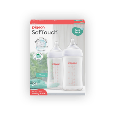 Pigeon Softouch 3 Bottle Twin PP 240ml