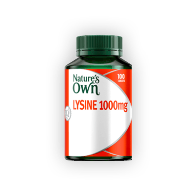 Nature's Own Lysine 1000mg - 100 tablets