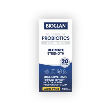 Bioglan Platinum Probiotic 100 Billion 60 capsules