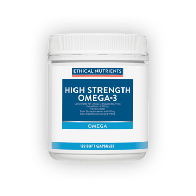 Ethical Nutrients High Strength Omega-3 120 Capsules