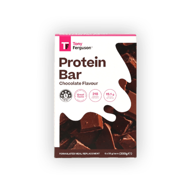 Tony Ferguson Protein Meal Replacement Chocolate Bar 6 pack
