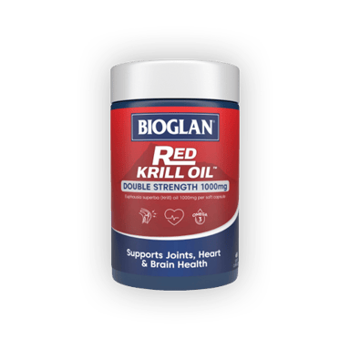Bioglan Red Krill Oil Double Strength 1000mg - 60 capsules