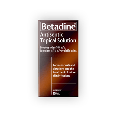 Betadine Antiseptic Liquid 10% - 100ml