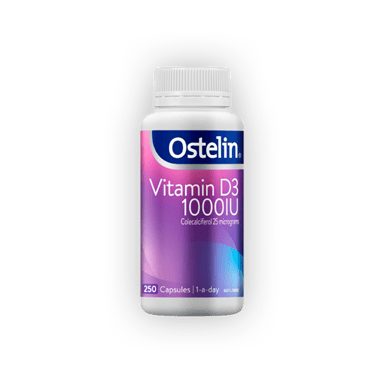 Ostelin Vitamin D3 1000IU 250 capsules