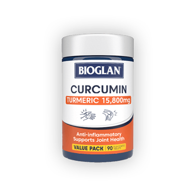 Bioglan Curcumin Turmeric 15,800mg - 90 tablets