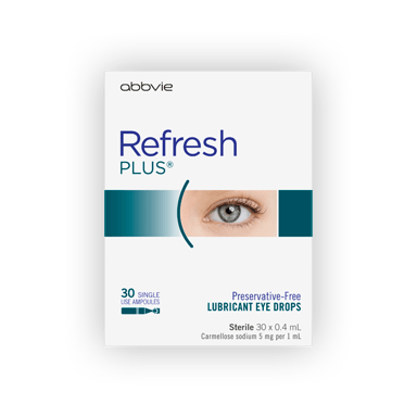 Refresh Plus Eye Drops For Every Day Dry Eyes 0.4ml - 30 vials