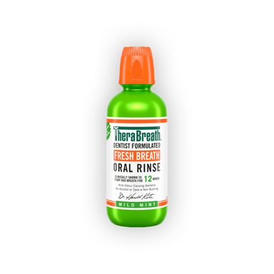 TheraBreath Oral Rinse Mild Mint 473ml