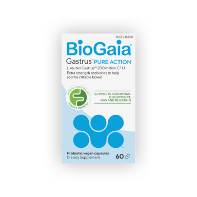 BioGaia Gastrus Pure Capsules 60 Pack