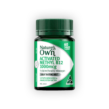 Nature's Own Activated Methyl B12 - 60 tablets