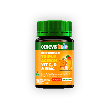 Cenovis Kids Triple Action Immune 60 chewable tablets