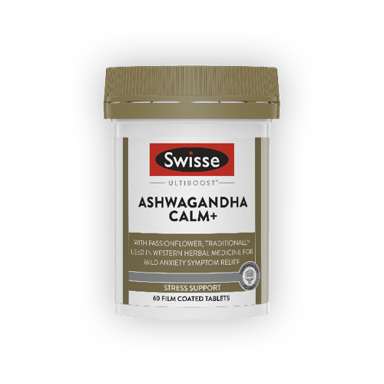 Swisse Ultiboost Ashwagandha Calm+ 60 tablets