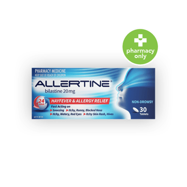 Allertine Bilastine 20mg - 30 tablets