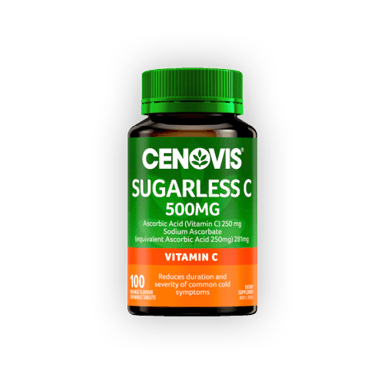 Cenovis Sugarless C 500mg - 100 chewable tablets