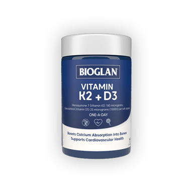Bioglan Vitamin K2 + D3 60 capsules