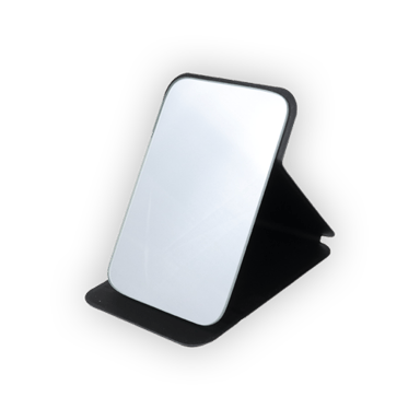 Wicked Sista Large Travel Mirror Black 1 piece