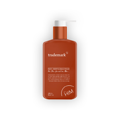 Trademark Skin Him Face + Body & Balls Wash 450ml
