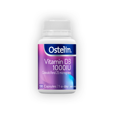 Ostelin Vitamin D3 1000IU 130 capsules