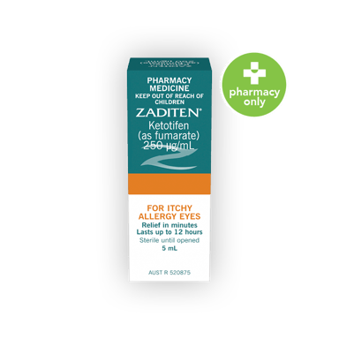 Zaditen Multidose Allergy Eye Drops 5ml
