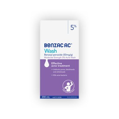 Benzac AC Wash 5% - 200ml