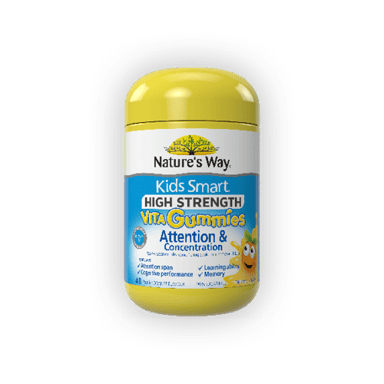 Nature's Way Kids Smart High Strength Vita Gummies Attention and Concentration 40 pastilles